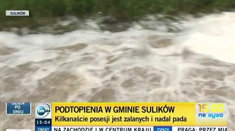 Podtopienia w gminie Sulików