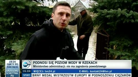 Podtopienia w Polsce (TVN24)