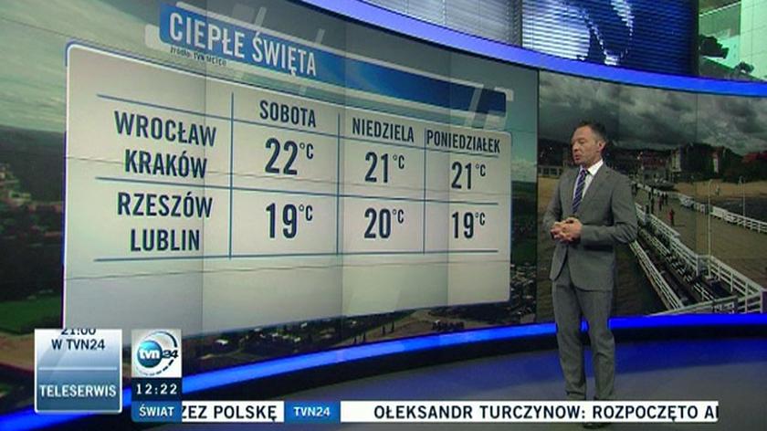 Pogoda na Wielkanoc dla południowej Polski