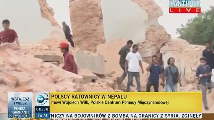Polska grupa ratowników doleciała już do Nepalu