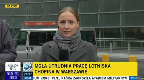 Poprawa na Lotnisku Chopina (TVN24)