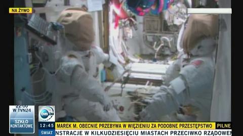 Poważna awaria na ISS (TVN24)