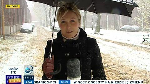 Powiem zimy w Łodzi (TVN24)