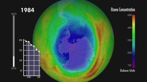 Powłoka ozonowa nad Ziemią