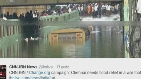 Powódź w Indiach