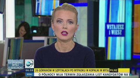 Prezenterka TVN Meteo o porannych mgłach we wtorek 7 października