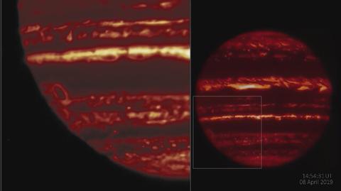 Proces wykonywania zdjęć Jowisza (International Gemini Observatory/NOIRLab/NSF/AURA, M.H. Wong (UC Berkeley))