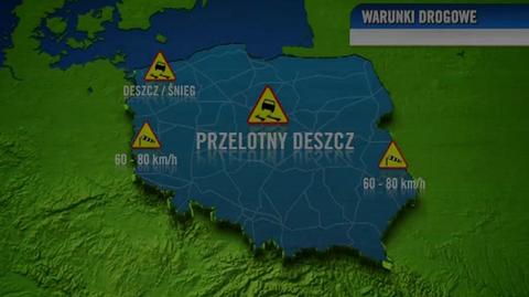 Prognoza dla kierowców na dzień 10.12