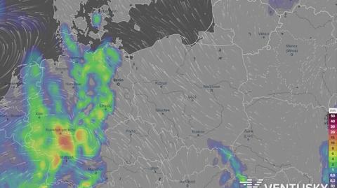 Prognoza opadów na najbliższe dni