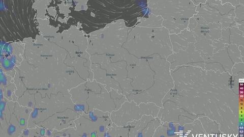 Prognoza opadów na najbliższe dni