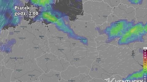 Prognoza opadów na pięć dni (ventusky.com)