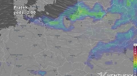 Prognoza opadów na pięć dni (ventusky.com)