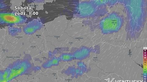 Prognoza opadów na pięć dni (ventusky.com)