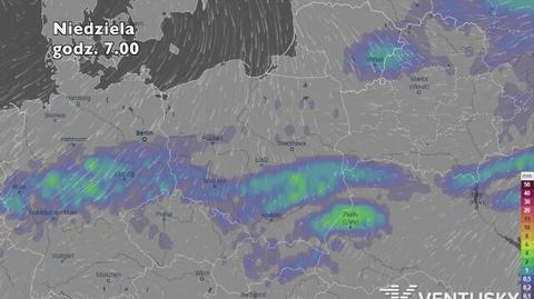 Prognoza opadów na pięć dni (ventusky.com)