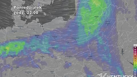 Prognoza opadów na pięć dni (ventusky.com)