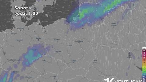 Prognoza opadów na pięć dni (ventusky.com)