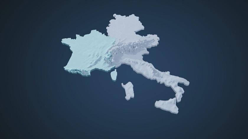 Prognoza pogody dla europejskich kurortów narciarskich: Francja