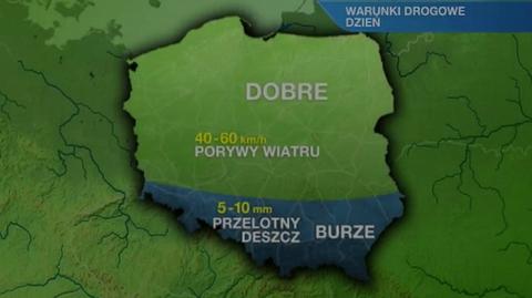 Prognoza pogody dla kierowców na czwartek 24.05