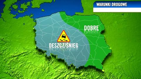 Prognoza pogody dla kierowców na dzień, 21.12