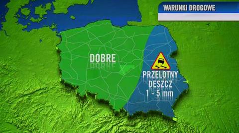 Prognoza pogody dla kierowców na wtorek, 12.07