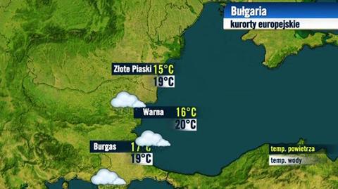 Prognoza pogody dla kurortów europejskich 09.10