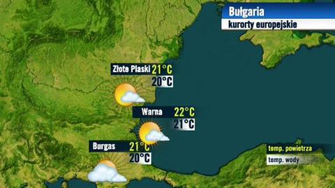 Prognoza pogody dla kurortów europejskich 30.09