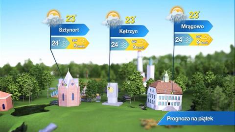 Prognoza pogody dla kurortów mazurskich