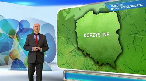 Prognoza pogody dla meteopatów na poniedziałek 