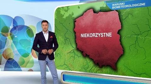 Prognoza pogody dla meteopatów na poniedziałek