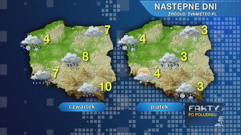 Prognoza pogody na najbliższe dni