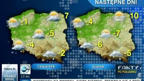 Prognoza pogody na najbliższe dni (TVN24)