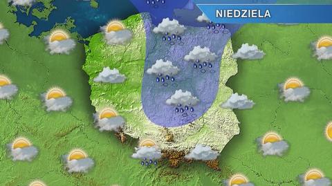 Prognoza pogody na niedzielę