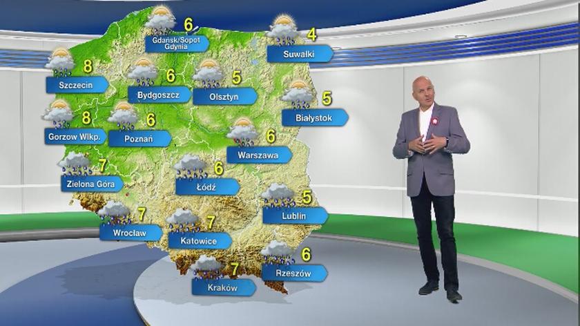 Prognoza Pogody Na Dziś Cała Polska Deszczowa Poczujemy Chłód Tvn Meteo 8998