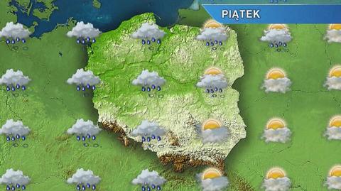 Prognoza pogody na piątek