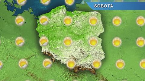 Prognoza pogody na sobotę