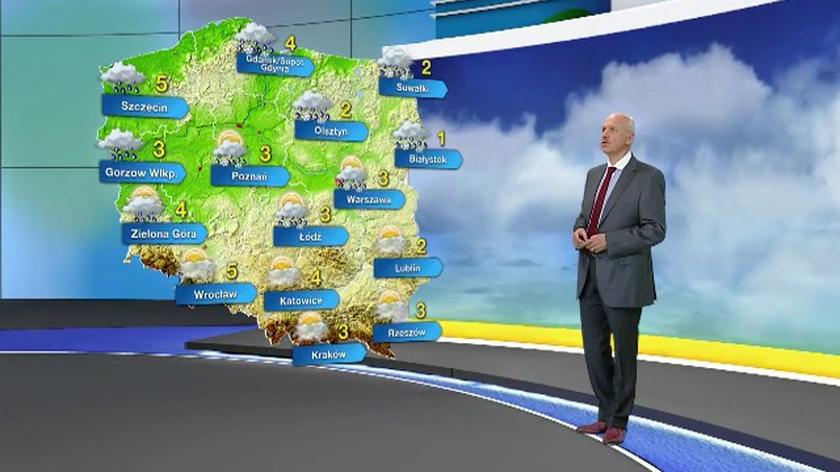 Prognoza Pogody Na Dzi Front Na P Nocy Przyniesie Opady Niegu I Deszczu Ze Niegiem Tvn Meteo