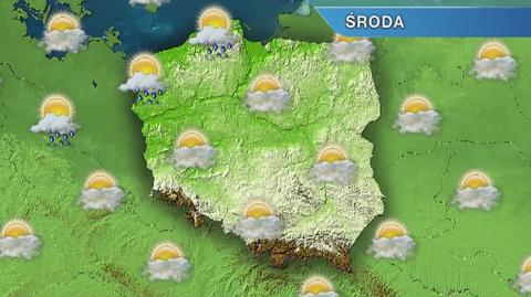 Prognoza pogody na środę