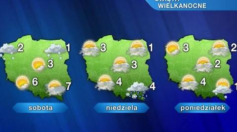 Prognoza pogody na Wielkanoc (TVN Meteo)