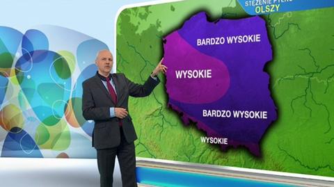 Prognoza pogody TVN Meteo dla alergików