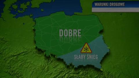 Prognoza pogody TVN Meteo dla kierowców na dzień 05.02