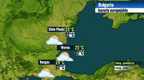 Prognoza pogody TVN Meteo dla kurortów europejskich