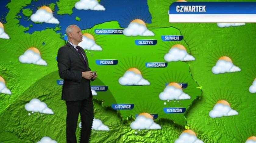 Prognoza pogody TVN Meteo na czwartek