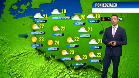 Prognoza pogody TVN Meteo na dzień, 3.10