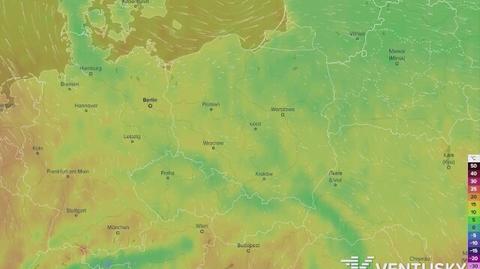 Prognoza temperatury na najbliższe dni