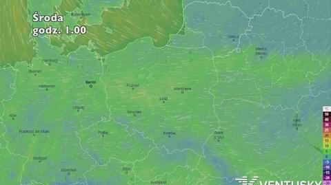 Prognoza temperatury na pięć dni (ventusky.com)