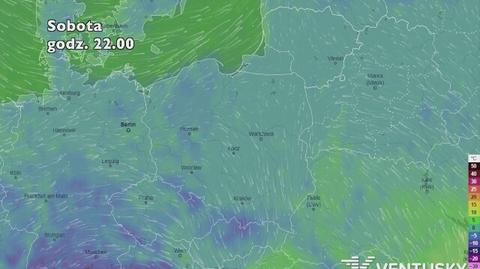 Prognoza temperatury na pięć dni (ventusky.com)