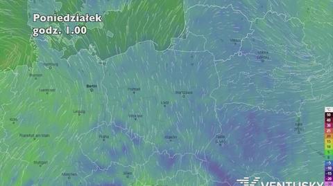 Prognoza temperatury na pięć dni (ventusky.com)