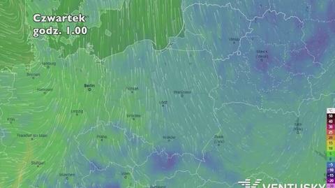 Prognoza temperatury na pięć dni (ventusky.com)