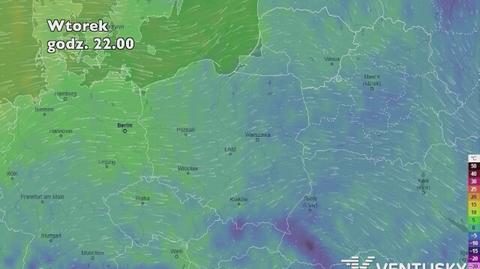 Prognoza temperatury na pięć dni (ventusky.com)