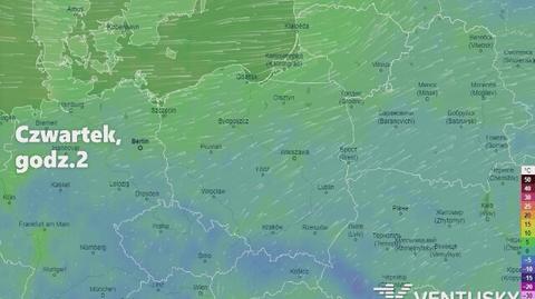 Prognoza temperatury (Ventusky.com | wideo bez dźwięku))